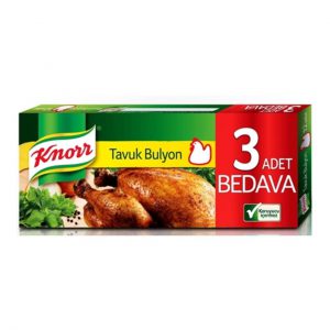 عصاره مرغ کنور ترکیه 12 عددی وزن 120 گرم Knorr