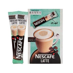قهوه فوری نسکافه لاته بسته 24 عددی Nescafe LATTE