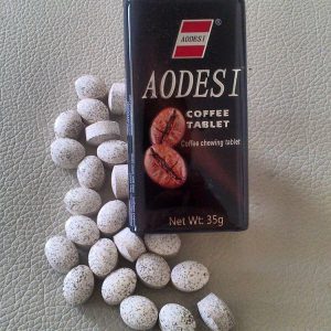 قرص قهوه کافئین دار و خوشبو کننده دهان AODESI اودسی